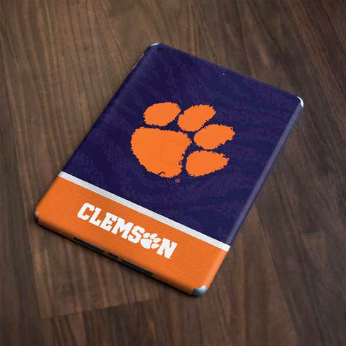 Clemson University Paw Logo Apple iPad Skin