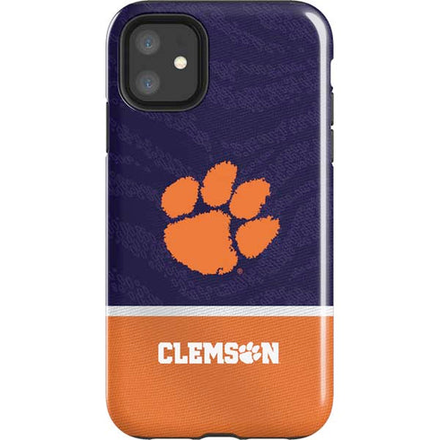 Clemson University Paw Logo iPhone 11 Impact Case