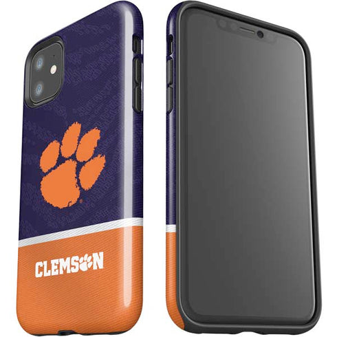 Clemson University Paw Logo iPhone 11 Impact Case