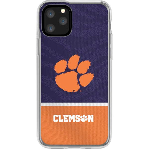 Clemson University Paw Logo iPhone 11 Pro Clear Case