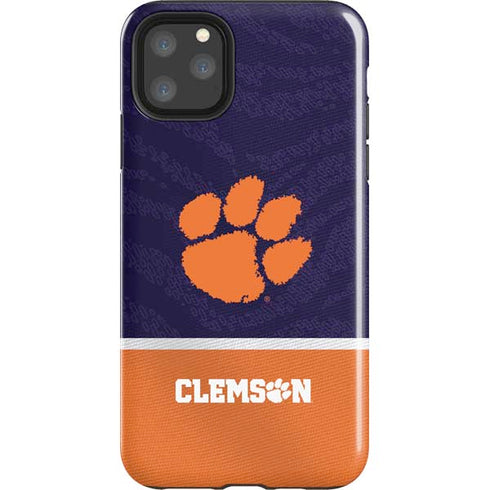 Clemson University Paw Logo iPhone Cases