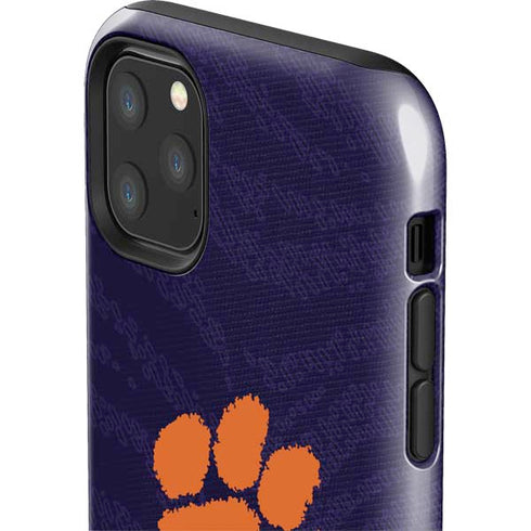 Clemson University Paw Logo iPhone 11 Pro Max Impact Case