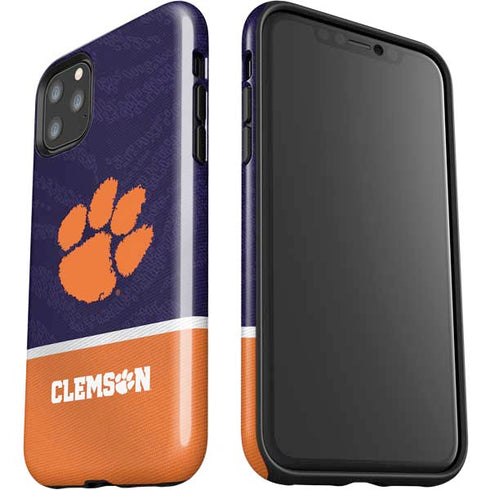 Clemson University Paw Logo iPhone 11 Pro Max Impact Case