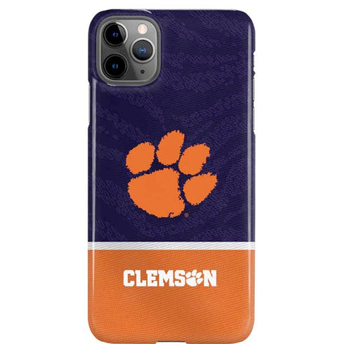 Clemson University Paw Logo iPhone Cases