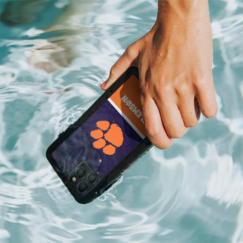 Clemson University Paw Logo iPhone 11 Pro Waterproof Case
