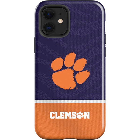 Clemson University Paw Logo iPhone 12 Impact Case