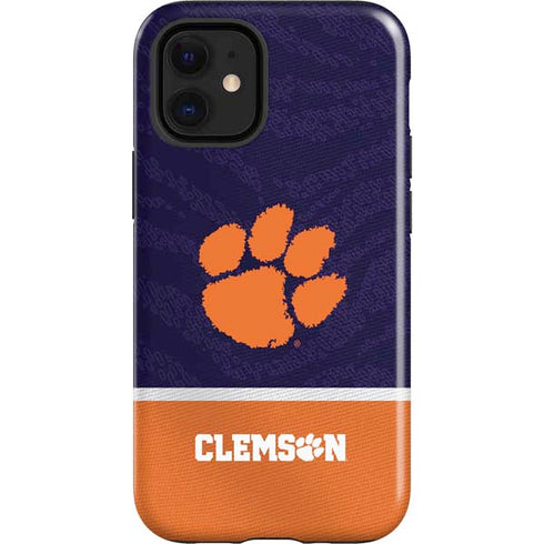 Clemson University Paw Logo iPhone 12 Mini Impact Case