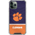 Clemson University Paw Logo iPhone 12 Pro Clear Case