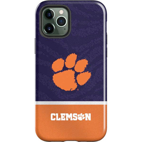 Clemson University Paw Logo iPhone 12 Pro Impact Case