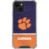 Clemson University Paw Logo iPhone 13 Mini Clear Case
