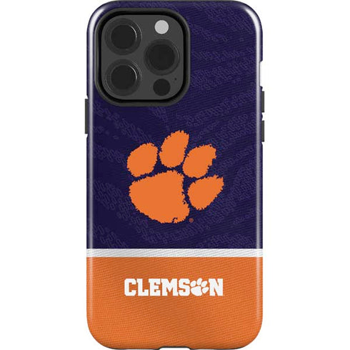 Clemson University Paw Logo iPhone 13 Pro Impact Case