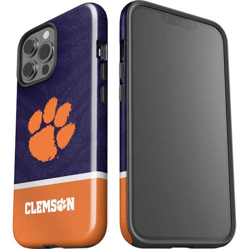 Clemson University Paw Logo iPhone 13 Pro Max Impact Case