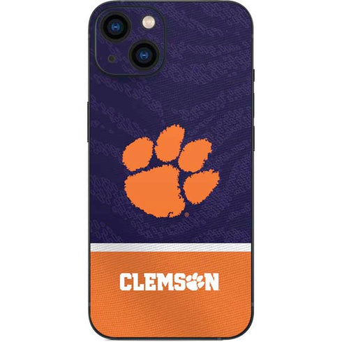 Clemson University Paw Logo iPhone 13 Skin