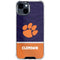 Clemson University Paw Logo iPhone 14 Clear Case