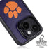 Clemson University Paw Logo iPhone 14 Kickstand Case