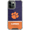 Clemson University Paw Logo iPhone 14 Pro Max Clear Case