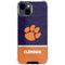 Clemson University Paw Logo iPhone 15 Clear Case