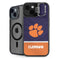 Clemson University Paw Logo iPhone 15 Plus Kickstand Case