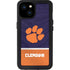 Clemson University Paw Logo iPhone 15 Plus Waterproof Case
