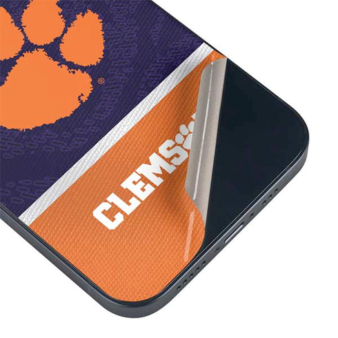 Clemson University Paw Logo iPhone 15 Skin