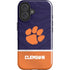 Clemson University Paw Logo iPhone 16 Impact Case