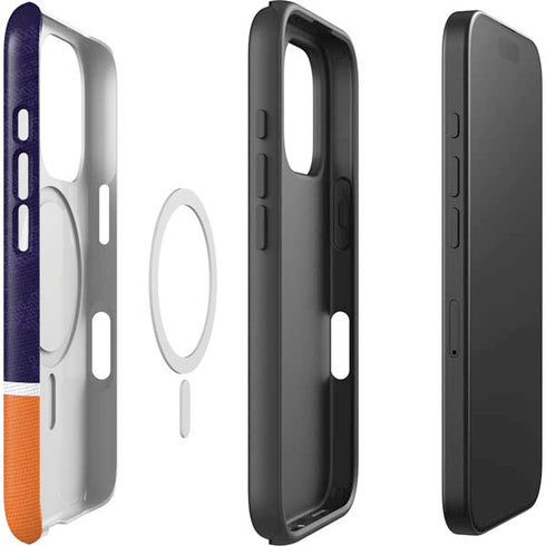 Clemson University Paw Logo iPhone 16 Pro Max Magsafe Impact Case