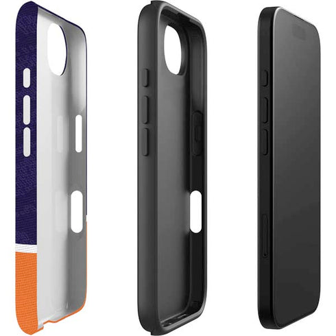 Clemson University Paw Logo iPhone 16e Impact Case