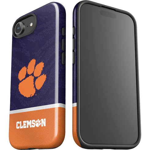 Clemson University Paw Logo iPhone 16e Impact Case