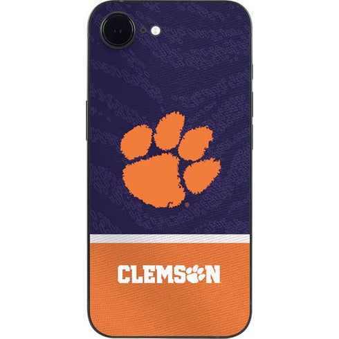 Clemson University Paw Logo iPhone 16e Skin