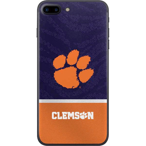 Clemson University Paw Logo iPhone 8 Plus Skin