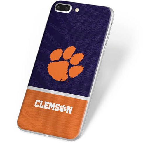Clemson University Paw Logo iPhone 8 Plus Skin