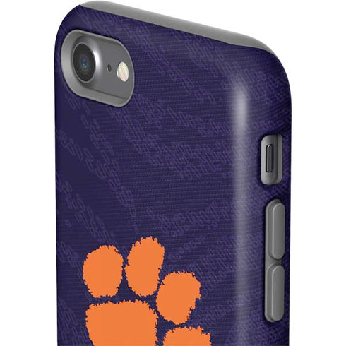 Clemson University Paw Logo iPhone SE (2nd & 3rd Gen) Pro Case