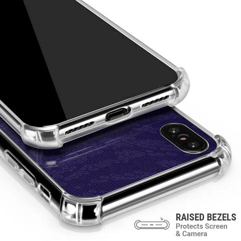 Clemson University Paw Logo iPhone X/XS Clear Case