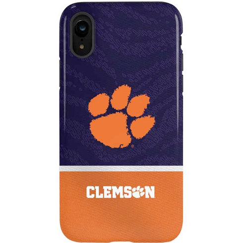 Clemson University Paw Logo iPhone XR Pro Case