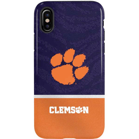 Clemson University Paw Logo iPhone XS Pro Case