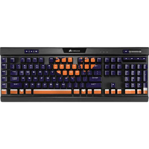 Clemson University Paw Logo K95 RGB PLATINUM Mechanical Gaming Keyboard Skin