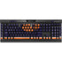 Clemson University Paw Logo K95 RGB PLATINUM Mechanical Gaming Keyboard Skin