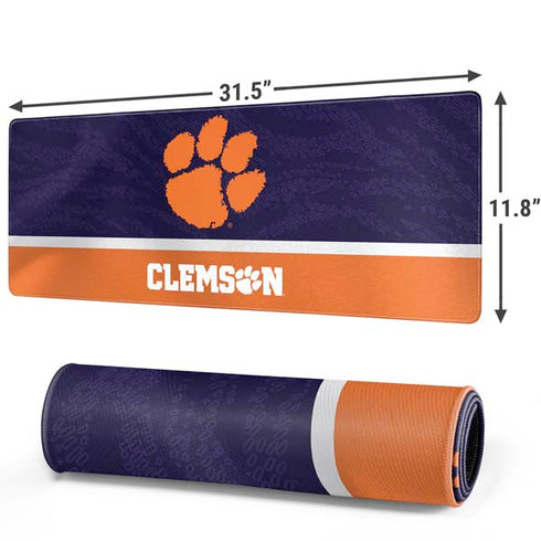 Clemson University Paw Logo Gaming Mouse Pad