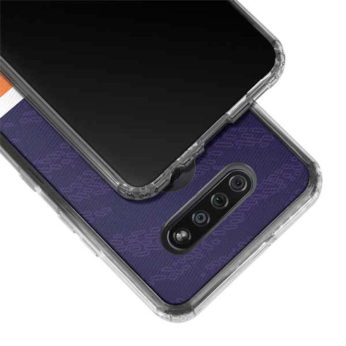 Clemson University Paw Logo LG K51/Q51 Clear Case