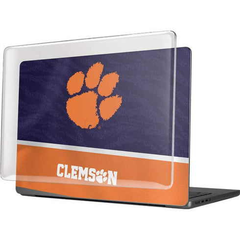 Clemson University Paw Logo MacBook Pro 14in (2021-24) Case plus Skin