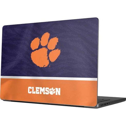 Clemson University Paw Logo MacBook Pro 14in (2021-24) Skin