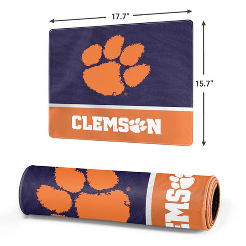 Clemson University Paw Logo Gaming Mouse Pad