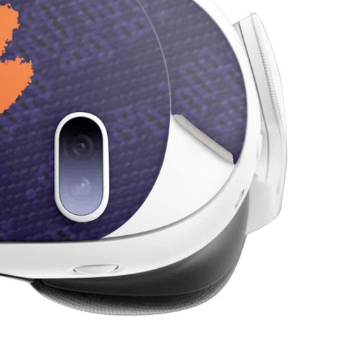 Clemson University Paw Logo Meta Quest 3 Skin