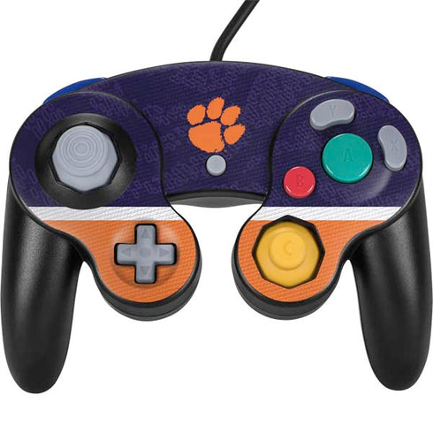 Clemson University Paw Logo Nintendo Skins