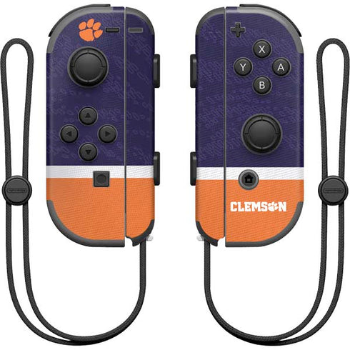 Clemson University Paw Logo Nintendo Skins