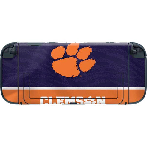 Clemson University Paw Logo Nintendo Switch 2 (2025) with Joy-Con Skin
