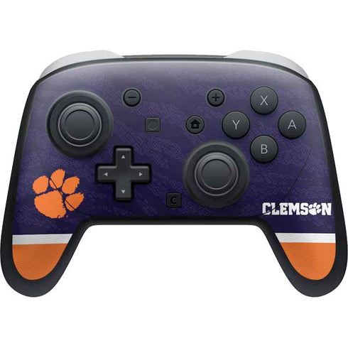 Clemson University Paw Logo Nintendo Skins