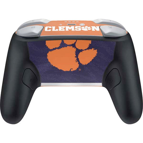 Clemson University Paw Logo Nintendo Switch 2 (2025) Pro Controller Skin
