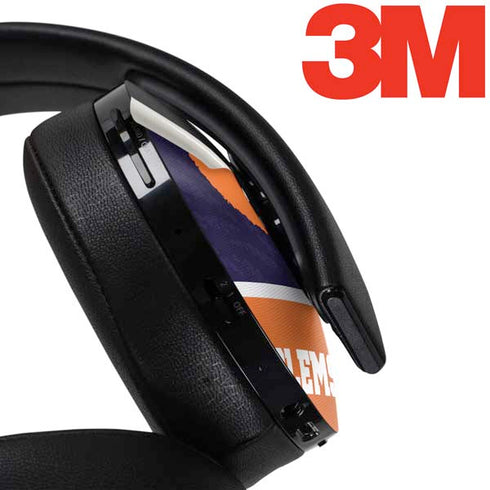 Clemson University Paw Logo PlayStation 4 Gold Wireless Headset Skin