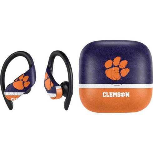 Clemson University Paw Logo PowerBeats Pro Skin
